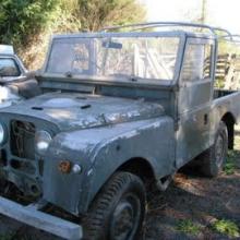 Here is a land rover which has been imported from austrailia