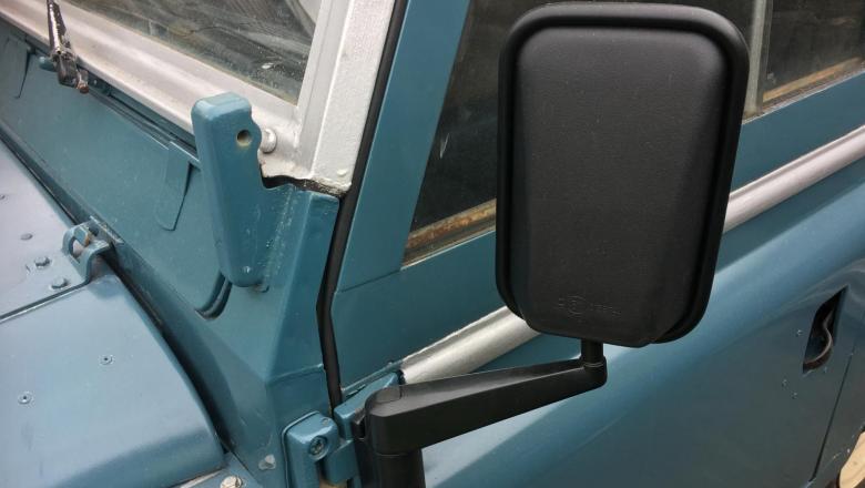 Land Rover defender door mirrors offer very good rear vision and can be fitted to Series land rover's