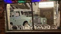 Merry Christmas seen here is our Land Rover showroom